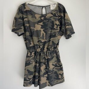 Fantastic Fawn Camo Romper